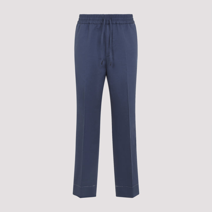 Brioni Regular & straight leg - Blu | b0762b64dc762de9640cbfa585ceb71fe9de430a
