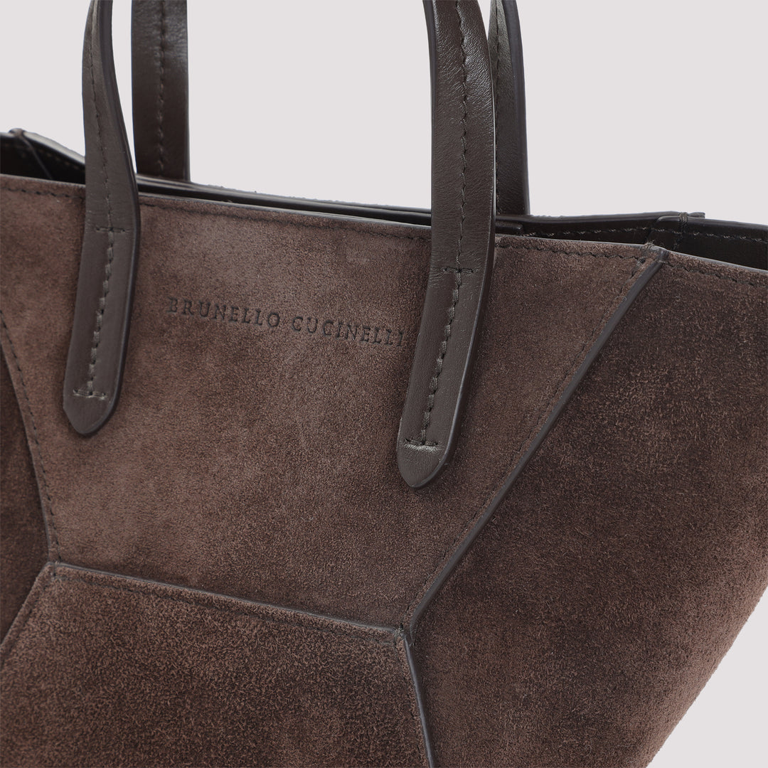Brunello Cucinelli Borse a Spalla e Tracolla - Marrone | 1a18567d50697cdd25b74a18445bfe8663847597