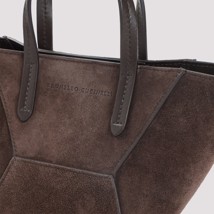 Brunello Cucinelli Borse a Spalla e Tracolla - Marrone | 1a18567d50697cdd25b74a18445bfe8663847597