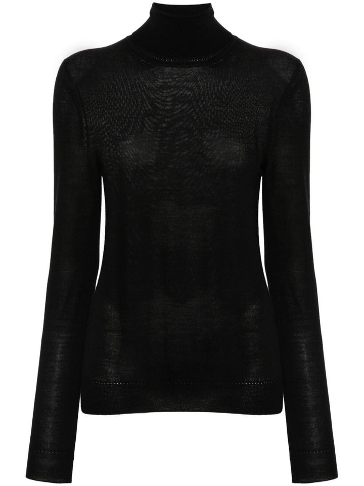 Saint Laurent Paris Turtle neck - Nero | 6cbe1f0f1d2178a78290f3c986e259fe2eefd433
