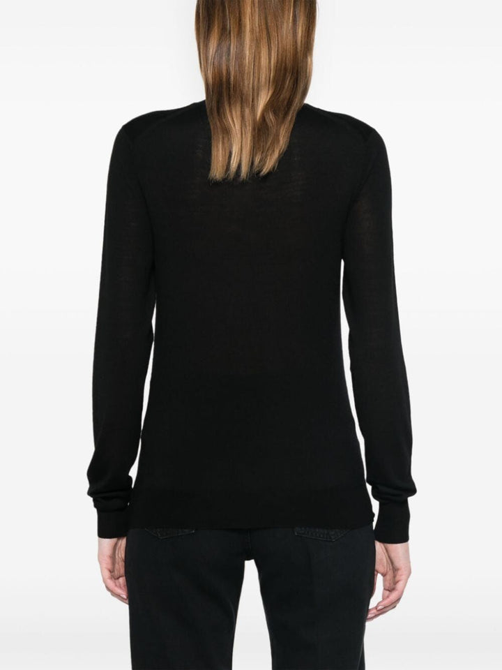 Saint Laurent Paris Turtle neck - Nero | 128cd627ebc3186040318ff0f9446cd7d913238d