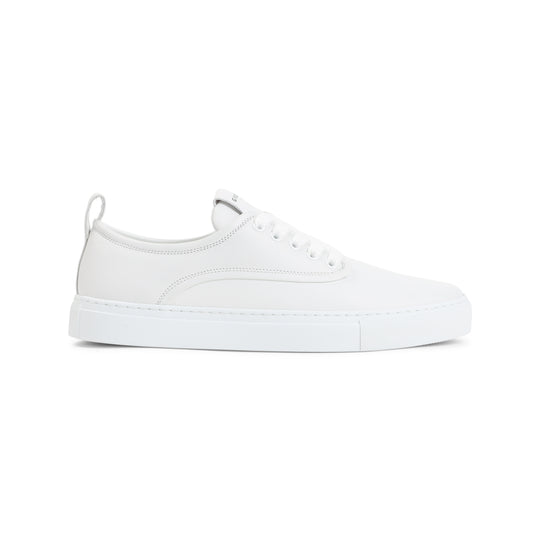 White New City Calf Leather Sneakers