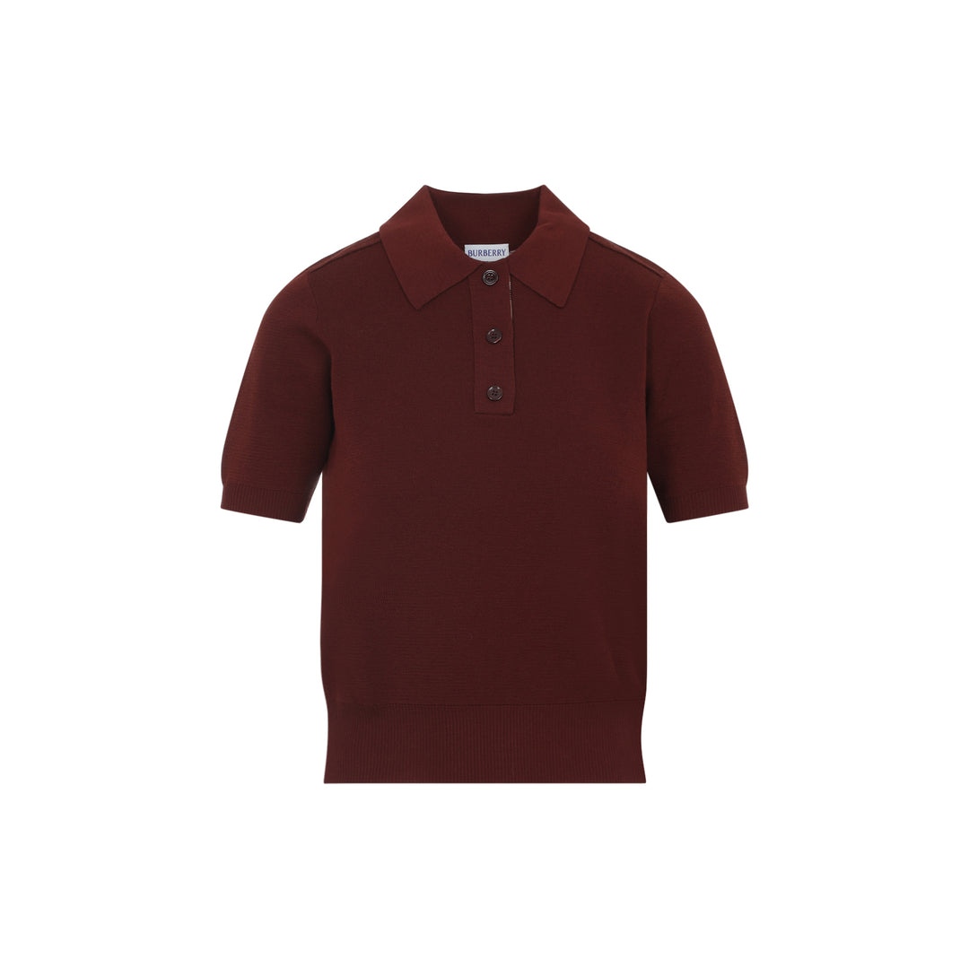 Burberry POLO - Rosso | 41c77ae2cf5debc9f020f362b25d2dc3199b629e