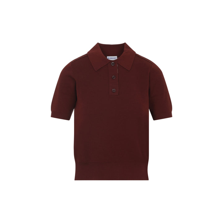 Burberry POLO - Rosso | 41c77ae2cf5debc9f020f362b25d2dc3199b629e