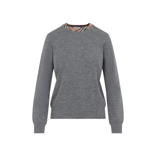 Grey Wool Pullover