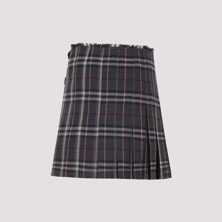 Burberry Mini skirts - Grey | 7c1eca0dda46889cc597c154e76de5cd44881079