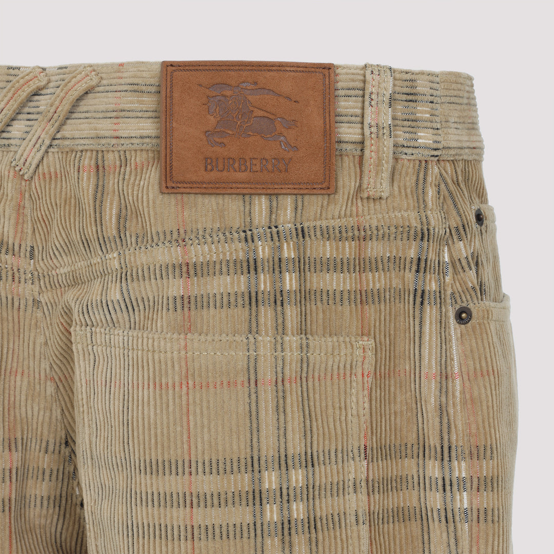 Burberry Regular & straight leg - Nude & Neutrals | 1565e317e990db3c7cab51b2469cca8c3b6ca5c1