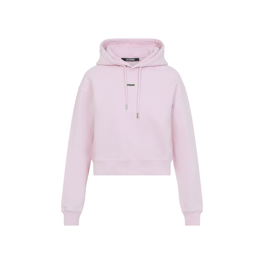 Pink Le Hoodie Gros Grain