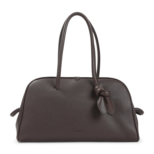 Dark Brown Leather Le Turismo Handbag