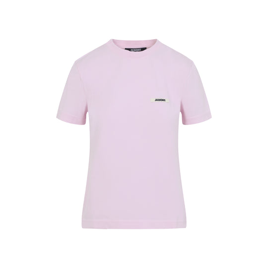 Pink Le Grosgrain Cotton T-Shirt