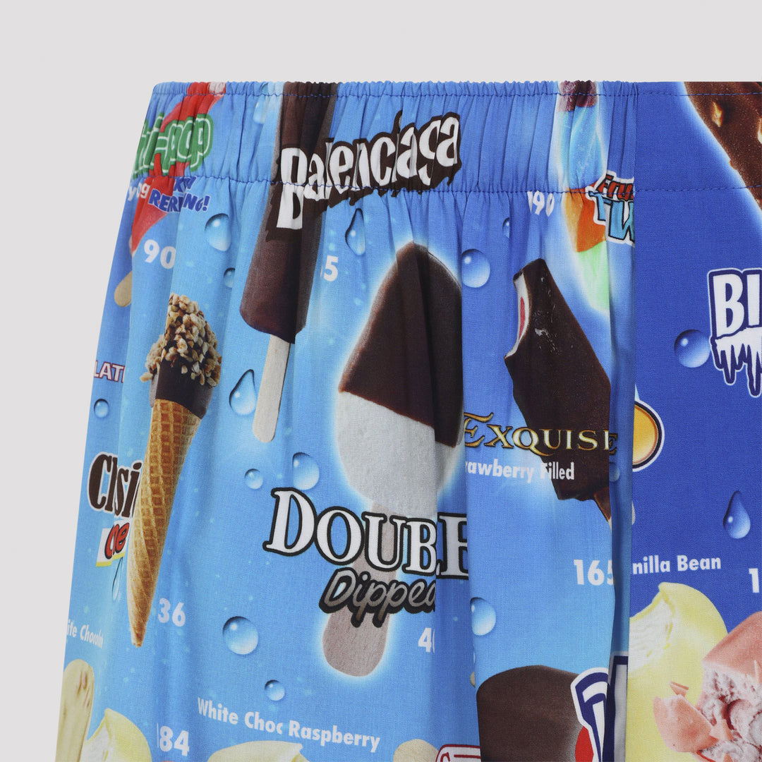 Balenciaga Short - Blu | 24b7c7914efa22a366e4503b8913c075606e41e0