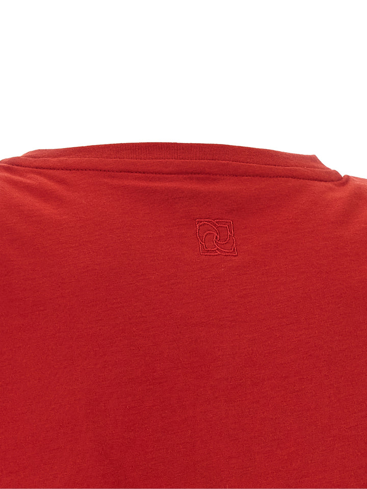Magda Butrym 02 T shirt - Rosso | 5ea271f9d071cc15daf3245018de7a4c28e15a64
