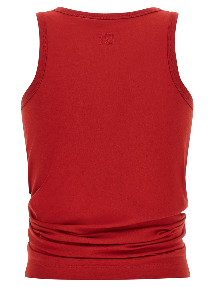 Magda Butrym 08 Top - Rosso | ff7ab9719c5ad418b27492f9fd31e68b89c038f3