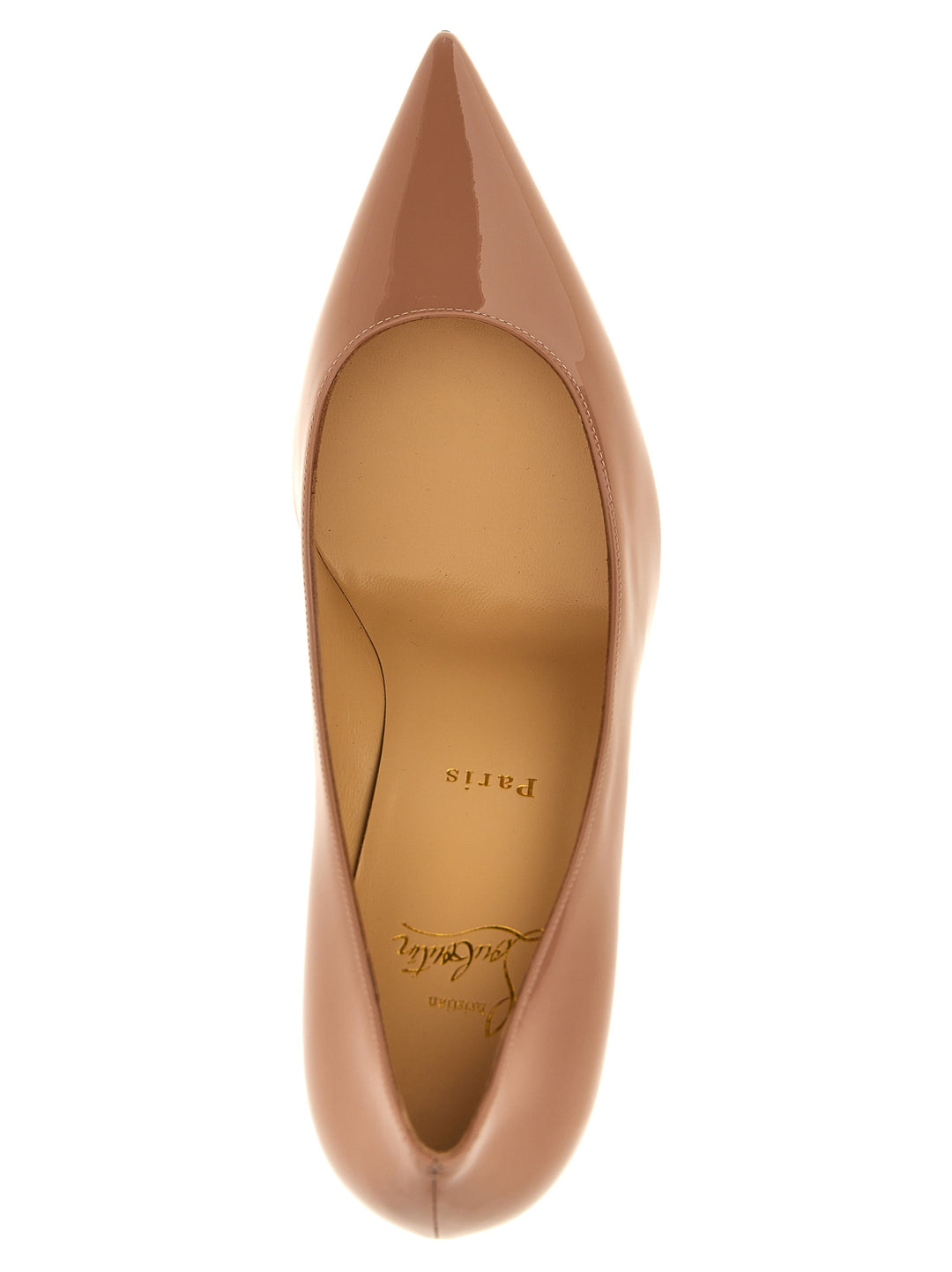 Christian Louboutin Kate Decollete - Beige | b54fed29e48cf11c770a2f5c08dd2d8a1a2107af