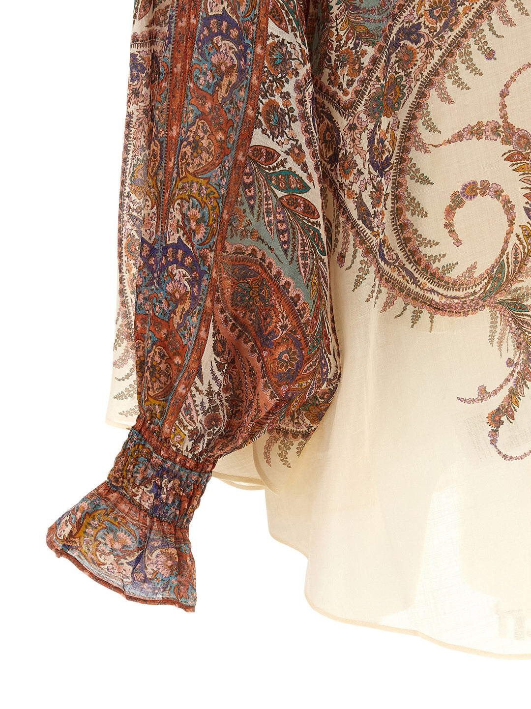 Zimmermann Rhiannon Tie Neck Camicie - Multicolor | 106b7ed72941abf1a2a529a6b9fb6df2de660632