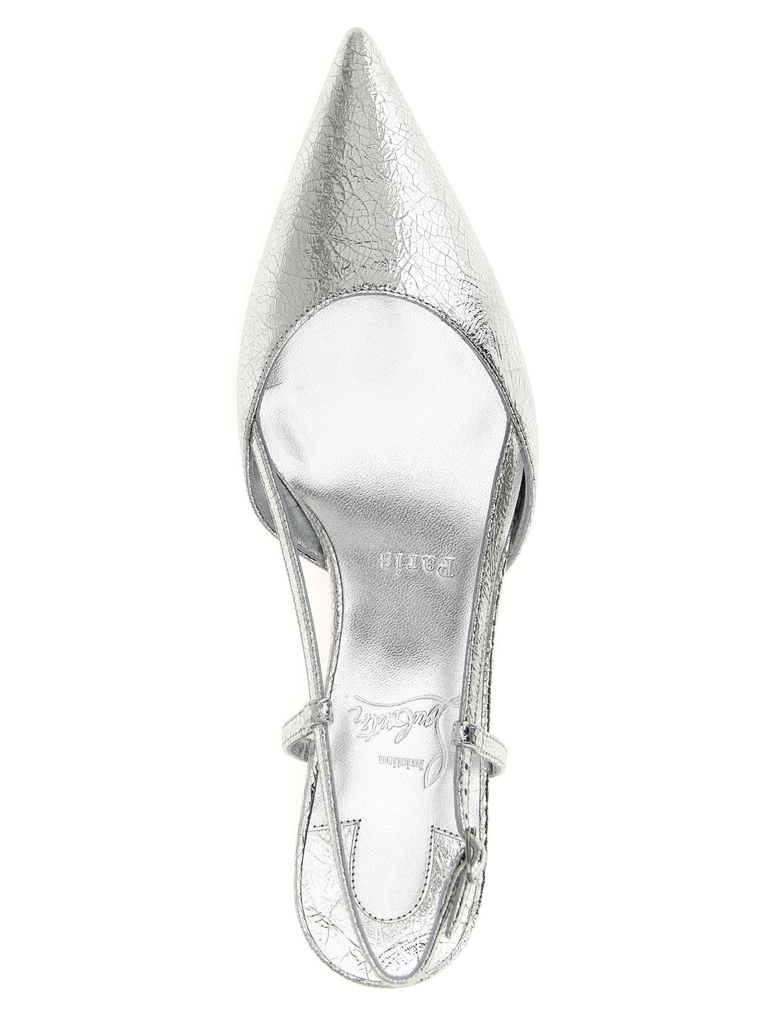 Christian Louboutin Miss Z Decollete - Silver | 7e7355b11070ba9349a92bc9e08fdbe2d993fc22