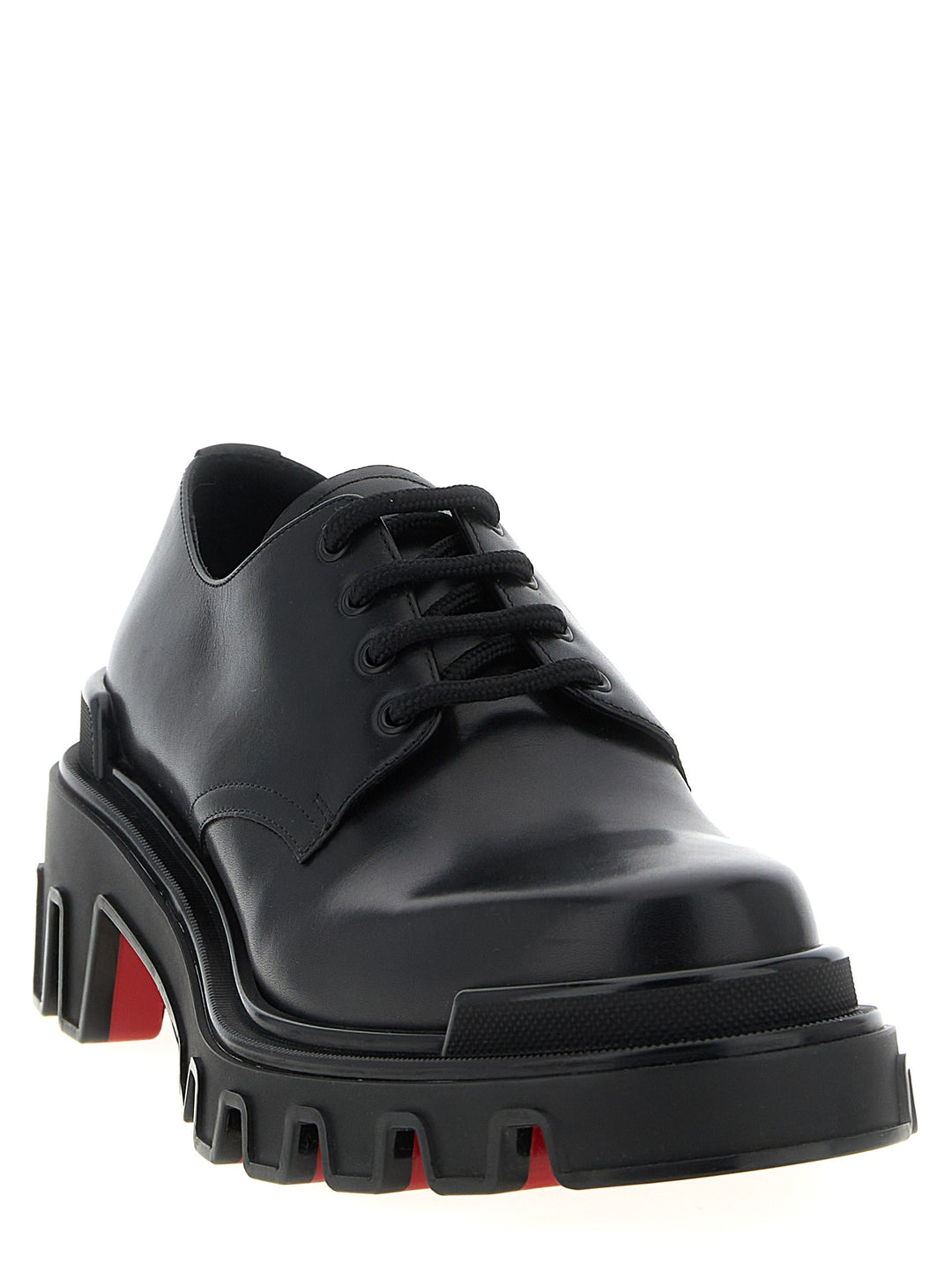 Christian Louboutin Trott Dune Stringate - Nero | b676ddf71d2a60f29e4a5505e059a7436004865e