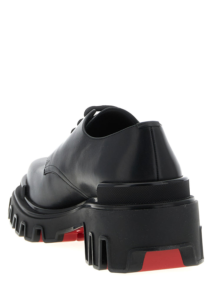 Christian Louboutin Trott Dune Stringate - Nero | 5b63c2ee4421e2aa599c9b94878067de38eb33c0