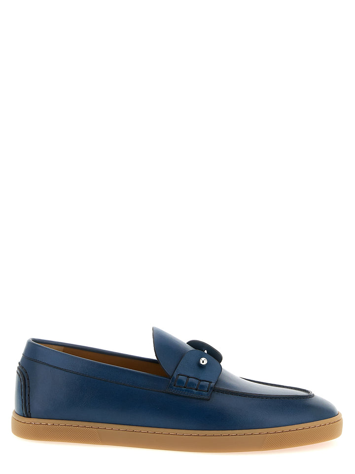 Christian Louboutin Chambeliboat Mocassini - Blu | 385c6daa35db152db4077aca4f196e75070936a9