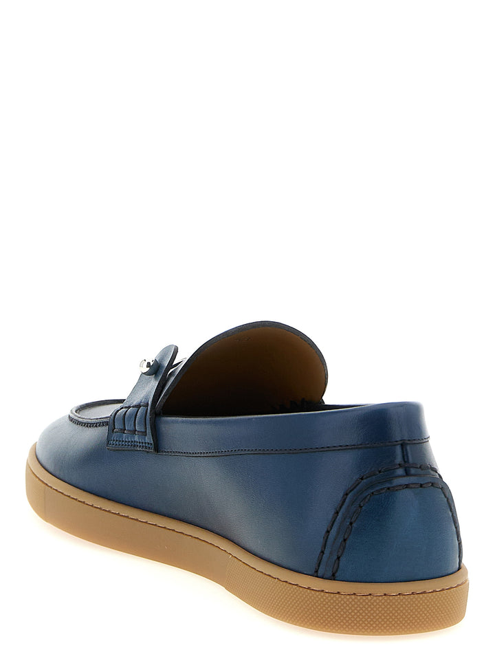 Christian Louboutin Chambeliboat Mocassini - Blu | d76238623f1a00827b4bdb5323a35d7b5d2e98a1