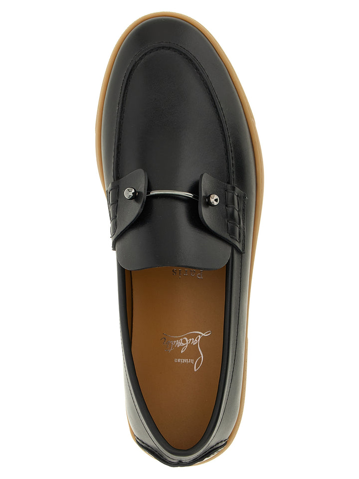 Christian Louboutin Chambeliboat Mocassini - Nero | f053798b2204951e4e20d0b75e387451d1f42301