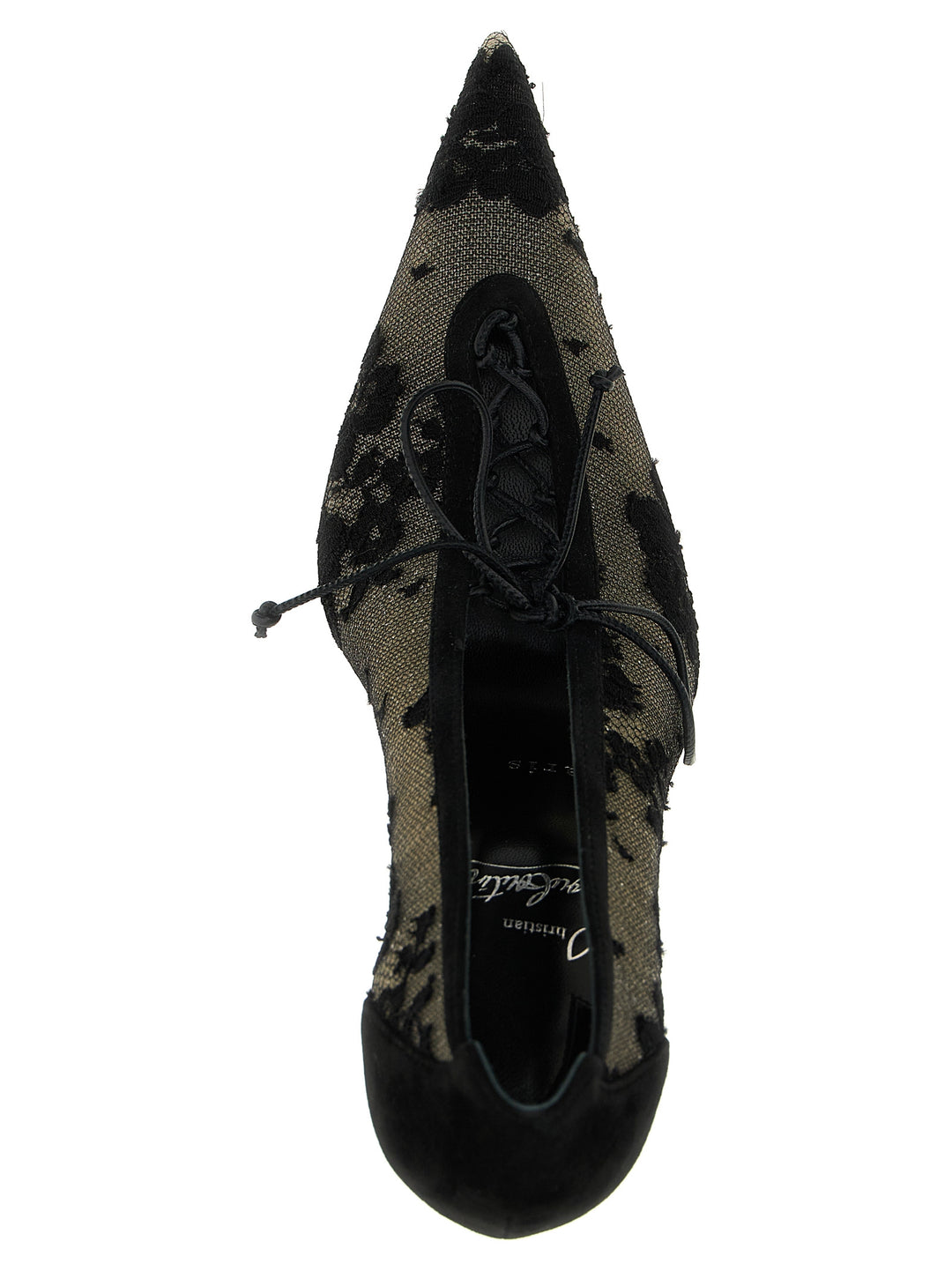 Christian Louboutin Km Lace Decollete - Nero | d0b79df4c9709c51b5763d134bdc04be3707582b