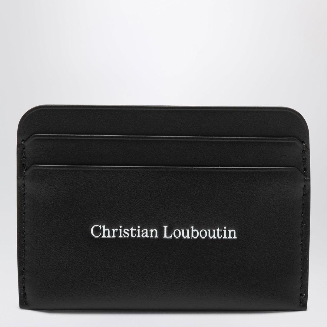 Christian Louboutin Black Leather Card Holder