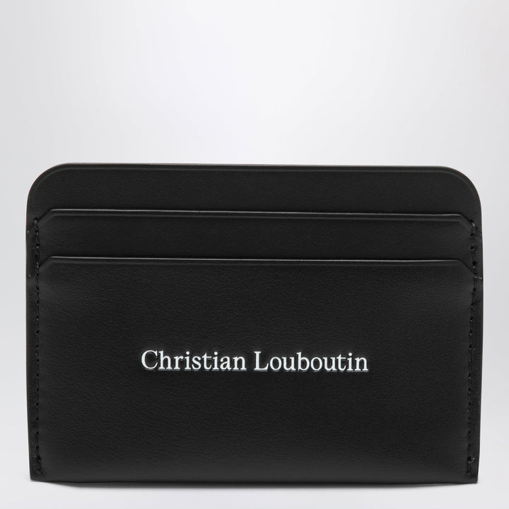 Christian Louboutin Black Leather Card Holder