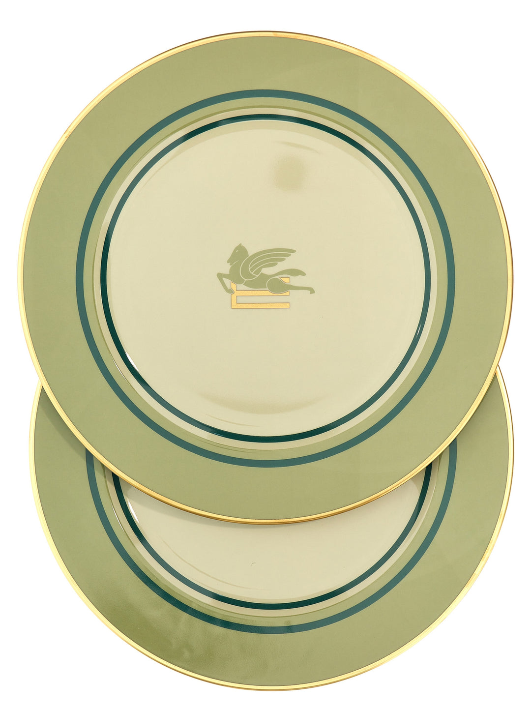 Etro Home Set Of 2 Placemats ⌀ 32 Cm Plates - Verde | 82b55fa51a14bc2c9bb63d1904d39d103588b295