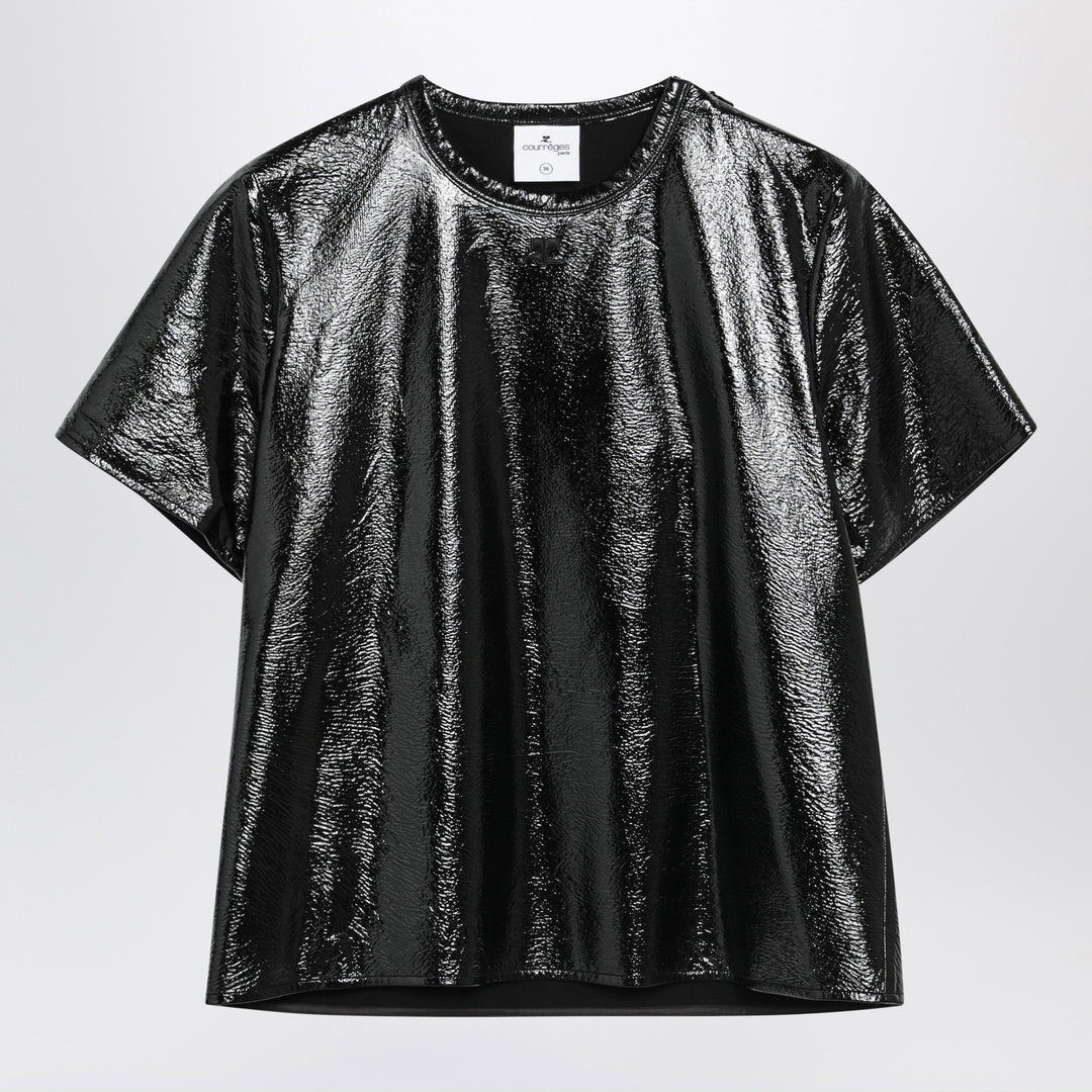 CourrèGes Shirts & Tops - Nero | 24eb5f82e23e710616aa276ccee80a8d5ef83bb6