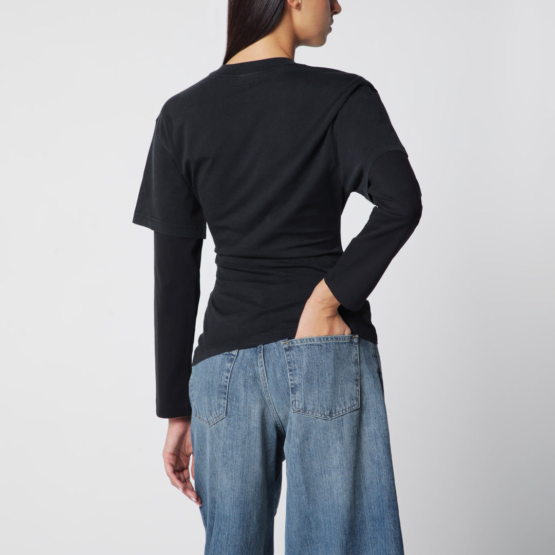 CourrèGes Shirts & Tops - Nero | 3e8b06cb6112419d1d226f977f08a34c1059f854
