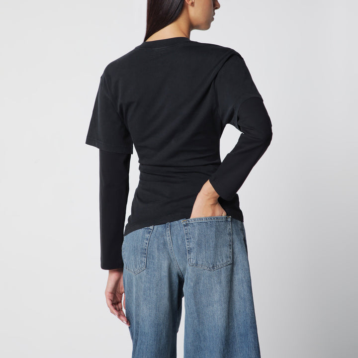 CourrèGes Shirts & Tops - Nero | 3e8b06cb6112419d1d226f977f08a34c1059f854