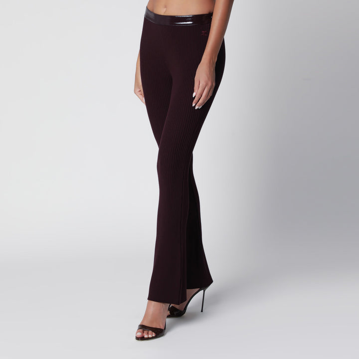 CourrèGes Pantaloni - Burgundy | 3db0e14deb96195b897ab025bab2f8850d1bb3cb