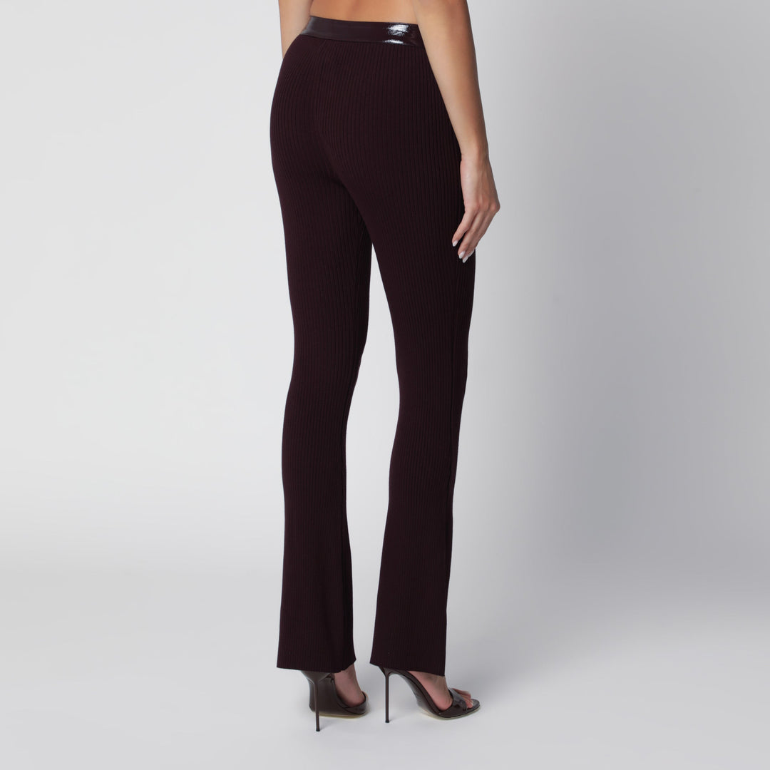 CourrèGes Pantaloni - Burgundy | 65364e8ae85ce4a8553a7bde7047141d4847be1f