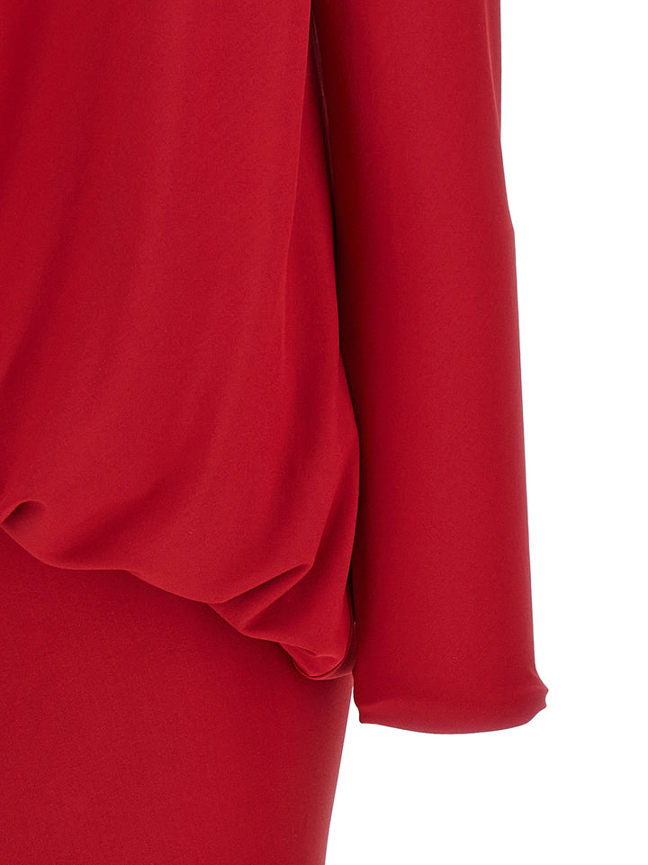 Magda Butrym Re 26 Dress 04 Abiti - Rosso | f6088fd3c5815e4f8c2335f170b97921e4ba6c4c