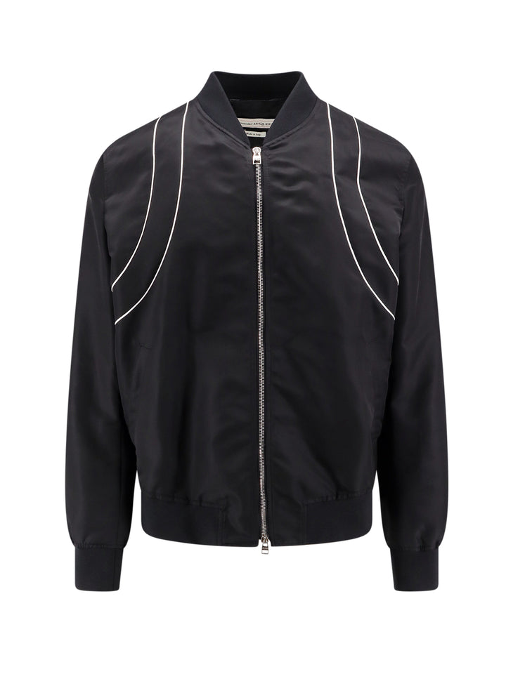 Alexander Mcqueen Jackets - Blacks and greys | bd650e32f47997aac2549b0b2ba3dd445f2d3cf5