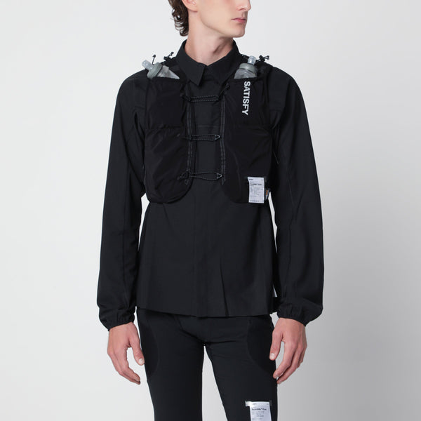 Chaleco de running con hidratación Justice Cordura 5 L negro