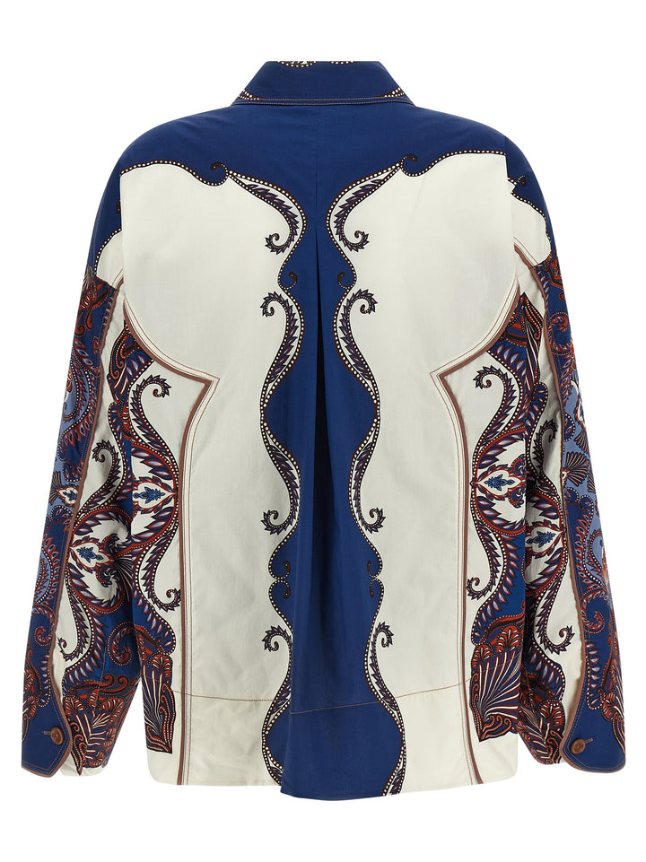 Farm Rio Arabesque Scarf Sand Camicie - Multicolor | f27dead359803c1605da3a543ef0070b69ad63f0