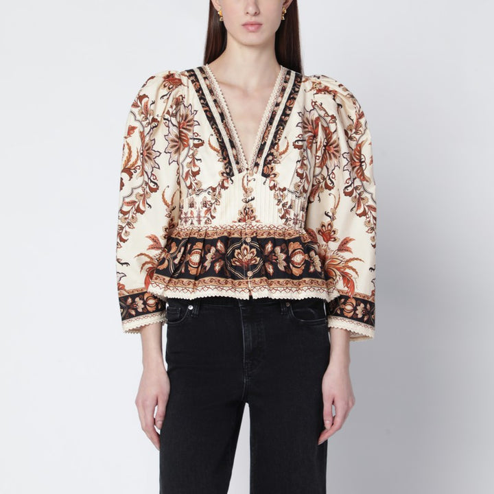 Farm Rio Shirts & Tops - Multicolor | 0b2da9fbd79854026a901bc0951e82eaf7cffd9d