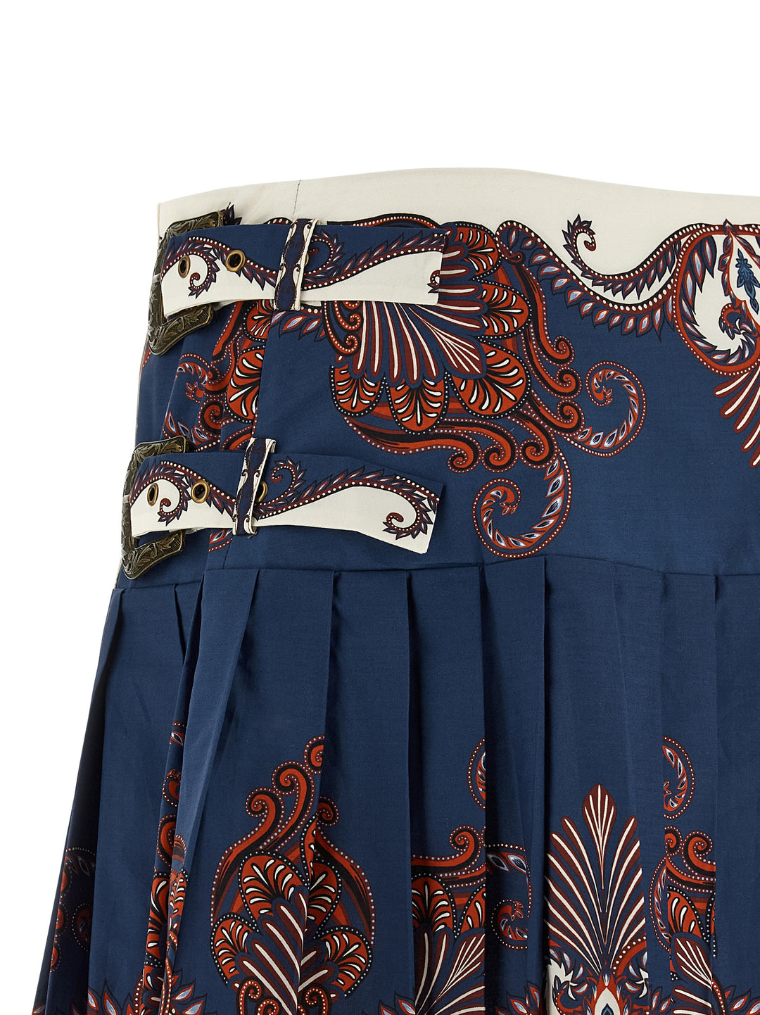 Farm Rio Blue Arabesque Gonne - Blu | 2fafdce8e2e90ee426c469d20e73e26e855866c2