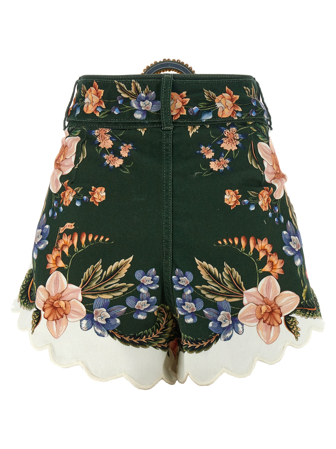 Farm Rio Green Berry Garden Bermuda e Short - Verde | 6f5cc072c49a3615dd6a8ebafb2ae65004b9d961