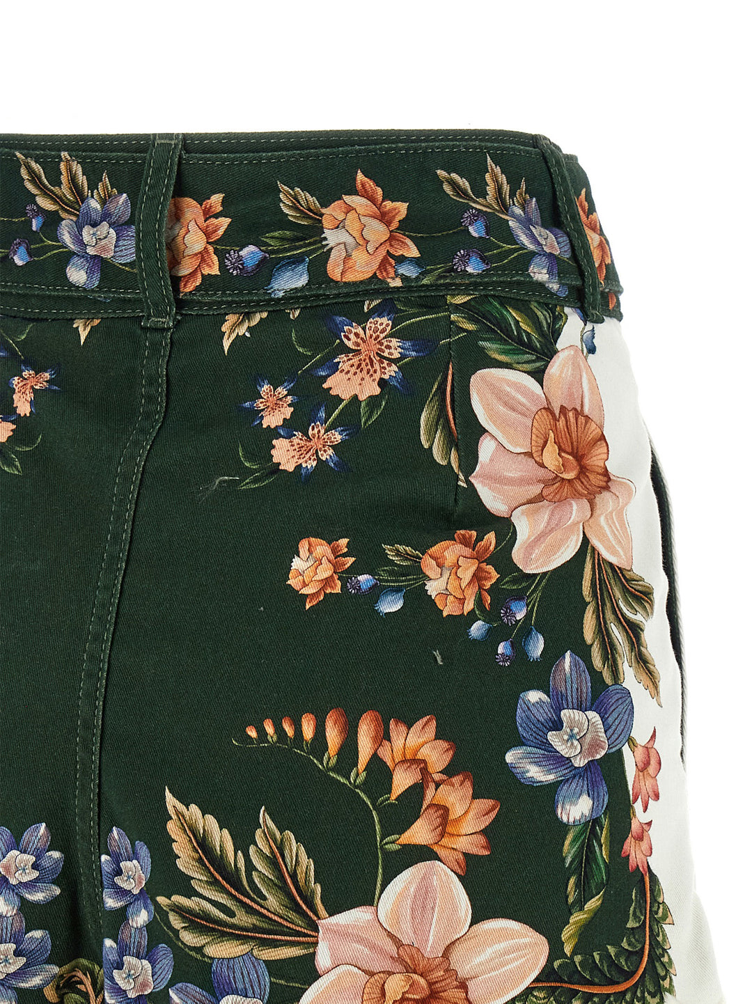Farm Rio Green Berry Garden Bermuda e Short - Verde | 26ab2aae711faa061b30957dc8aa19160d8e0ee1