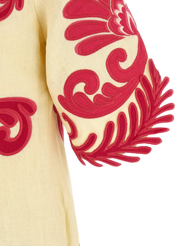 Farm Rio Spring Arabesc Abiti - Fucsia | 951aabeff30ba11d033d1a9aea2b397a9b2c5d15