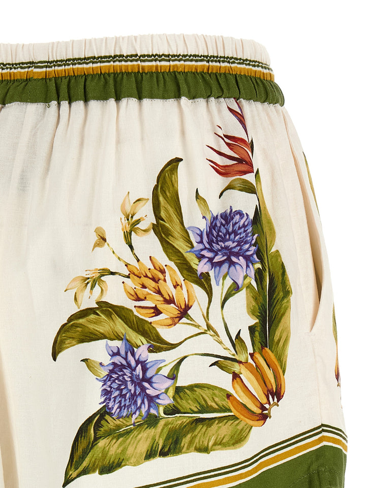 Farm Rio Sand Tropical Scarf Bermuda e Short - Multicolor | 334d46da68b35d1f383cd7dd8f81d154a590c417