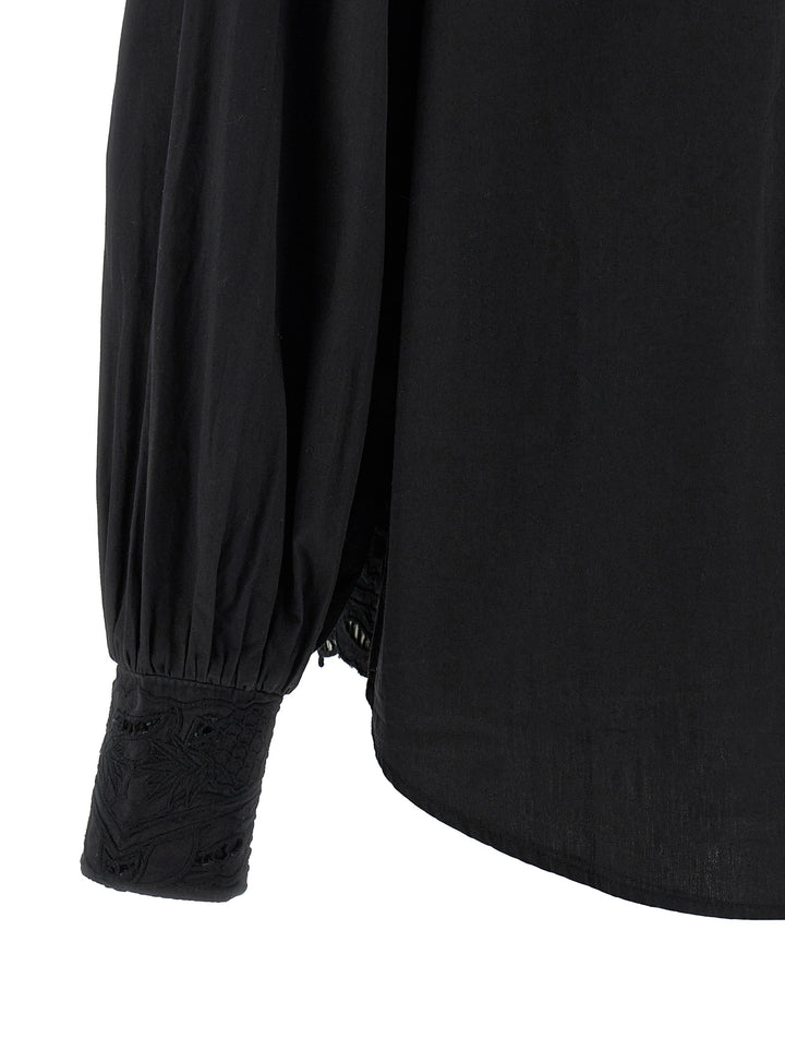 Farm Rio Black Embroidered Camicie - Nero | c4d1197d82ac37fec1fe91b82a2e0b63d9600fe8