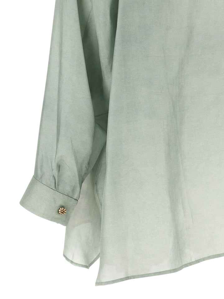 Zimmermann Coco Camicie - Celeste | 52bc3b63d158478d37330c610cc5942323d0f47c