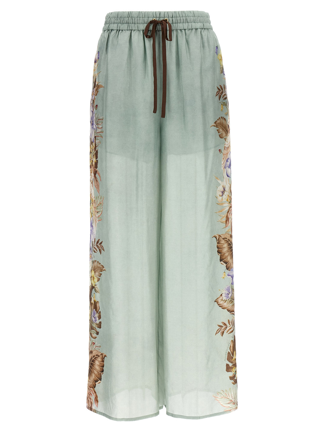Zimmermann Coco Pantaloni - Celeste | 22b55d5187e631b7422c172613434b1f3ca0464a