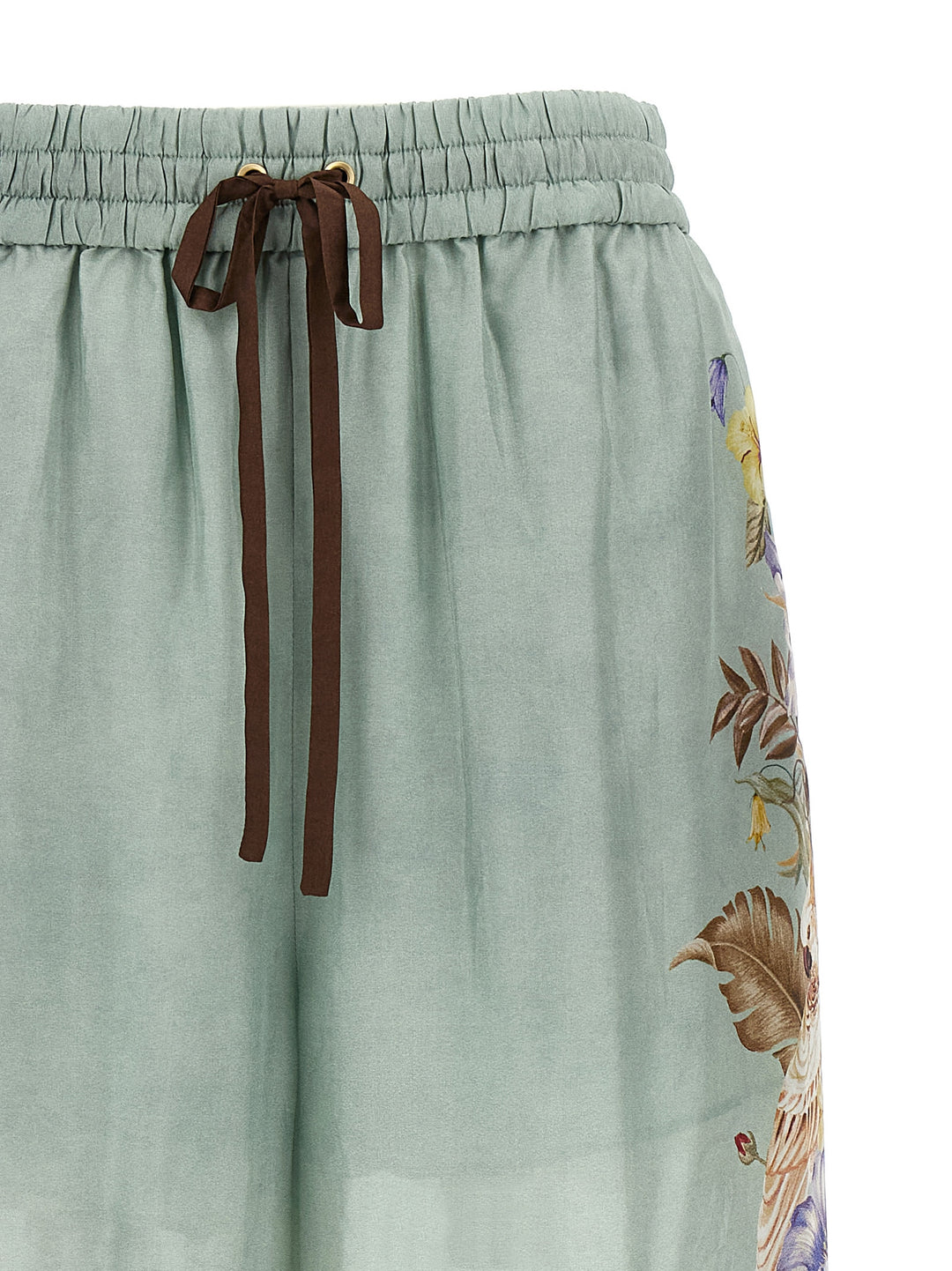 Zimmermann Coco Pantaloni - Celeste | 293f30d6987e01faef4eba3a8b1d9d3bcf304af6