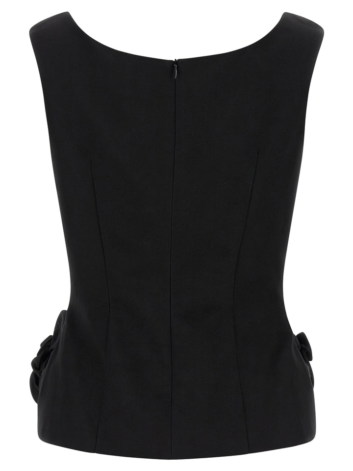 Magda Butrym Blouse 11 Top - Nero | a0d34b94b4429cf1240f7483149e368ee00ca4ed