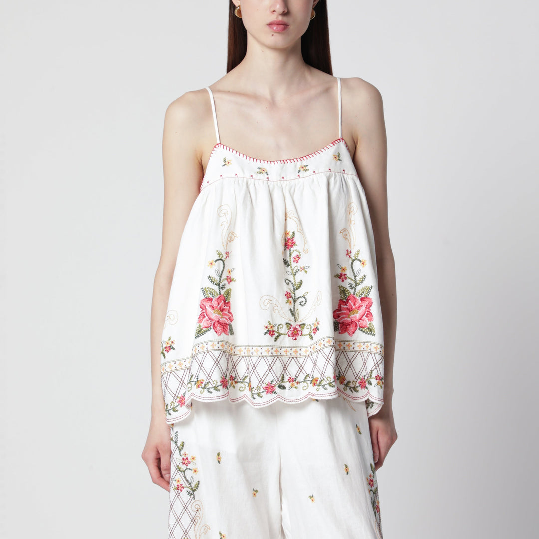 Farm Rio Shirts & Tops - Bianco | e6dbf7226f8e84f45dc4e1f610d3ad2b8c7ba8ba